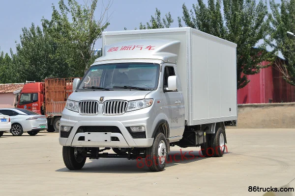 Jinbei T5 Standard 1.6L 123hp 4X2(6 wheels) Gasoline 2.605m Double Row Box Mini Truck Exterior (3) | 86Trucks