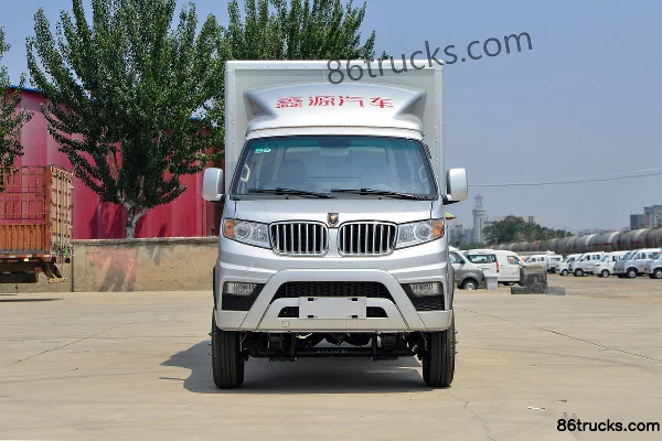 Jinbei T5 Standard 1.6L 123hp 4X2(6 wheels) Gasoline 2.605m Double Row Box Mini Truck Exterior (2) | 86Trucks