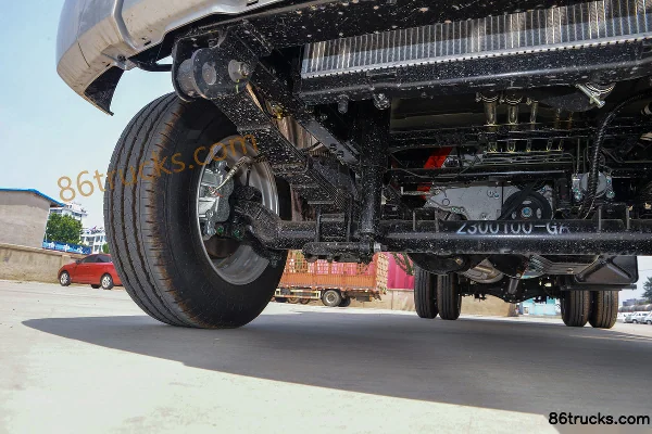 Jinbei T5 Standard 1.6L 123hp 4X2(6 wheels) Gasoline 2.605m Double Row Box Mini Truck Chassis (2) | 86Trucks