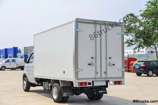 Jinbei T5 Standard 1.6L 123hp 4X2(6 wheels) Gasoline 2.605m Double Row Box Mini Truck Body (3) | 86Trucks