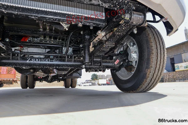 Jinbei Jinka S6 Standard 1.6L 123 hp 4X2(6 wheels) Gasoline 3m Double Row Flatbed Micro Truck (China VI) Chassis (3) | 86Trucks