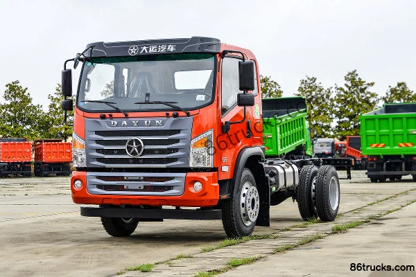 Dayun G6 170hp 4X2(6 wheels) flatbed truck (9T rear axle) Exterior (3) | 86Trucks