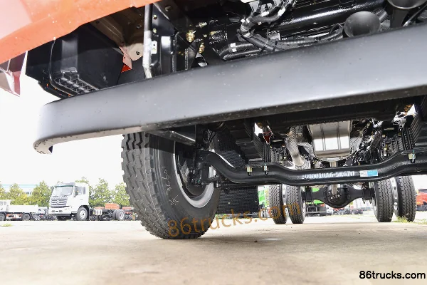 Dayun G6 170hp 4X2(6 wheels) flatbed truck (9T rear axle) Chassis (2) | 86Trucks