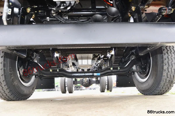 Dayun G6 170hp 4X2(6 wheels) flatbed truck (9T rear axle) Chassis (1) | 86Trucks