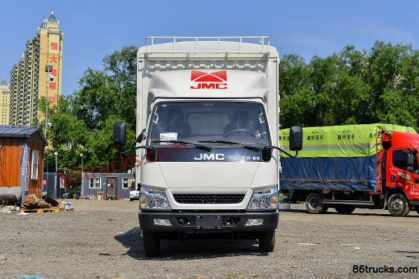 JMC Shunda Xiaoka Zhifu Edition Standard 122hp 4X2(6 wheels) 3.68m Single Row Stake Truck (China VI) Exterior (2) | 86Trucks