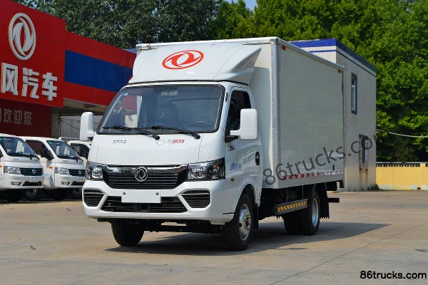 Dongfeng T5 1.6L 105hp 4X2(6 wheels) CNG 3.7m Single Row Van Truck (China VI) Exterior (3) | 86Trucks