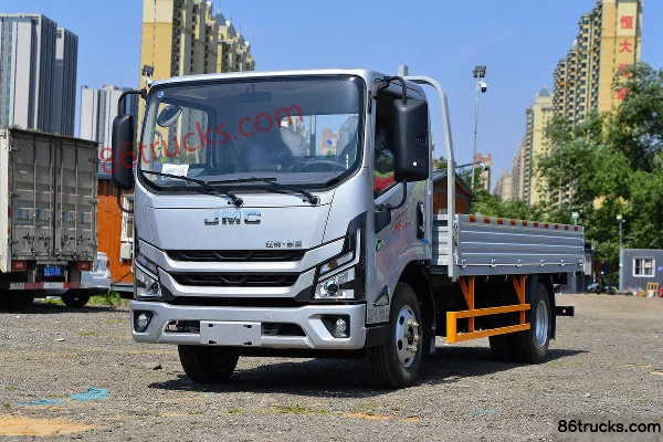 JMC Kaiyun+ cabine moyenne étroite 129 ch 4X2(6 roues) camion léger plateau à cabine simple 4,2 m (China VI) Extérieur (3) | 86Trucks
