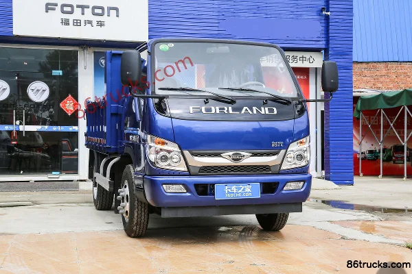 Foton Times King Kong 726 151hp 4X2(6 wheels) 2.8m Short Cab Dump Truck Exterior