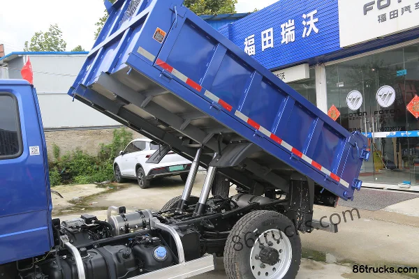 Foton Times King Kong 726 151hp 4X2(6 wheels) 2.8m Short Cab Dump Truck Body (2) | 86Trucks