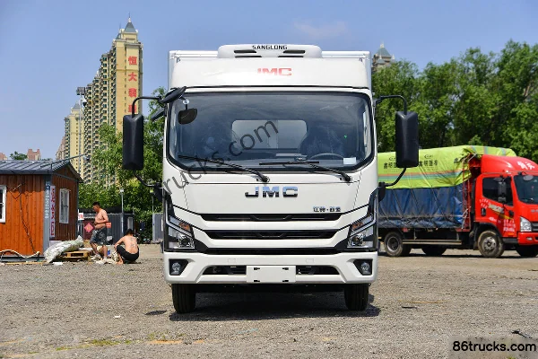 JMC Kaiyun+ 163 hp 4X2(6 wheels) 4.02m Single-Cab Refrigerated Truck (China VI) Exterior (2) | 86Trucks