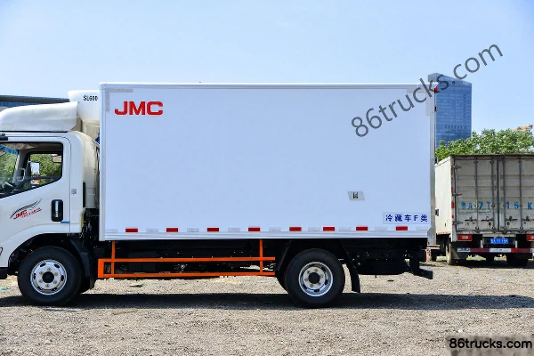 JMC Kaiyun+ 163 hp 4X2(6 wheels) 4.02m Single-Cab Refrigerated Truck (China VI) Body (2) | 86Trucks