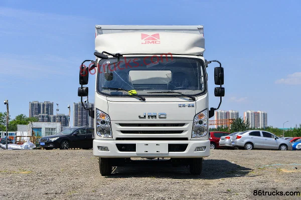 JMC Kaiwei Medium Body 127 hp 4X2(6 wheels) 3.68m crew cab van light truck (China VI) (hydraulic brake) Exterior (2) | 86Trucks