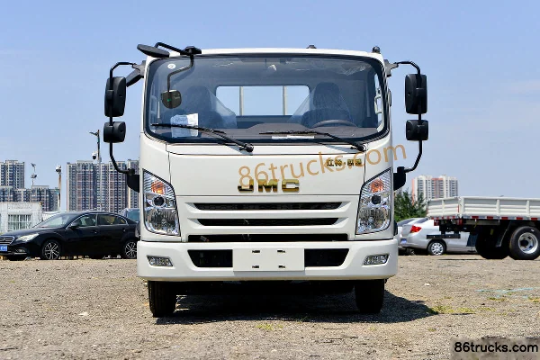 JMC Kaiwei Wide Body 143hp 4X2(6 wheels) 4.2m Single Row Flatbed Light Truck (China VI)(Air Brake) Exterior (2) | 86Trucks