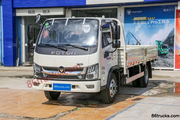 Foton Xiaoyun S PLUS 150 ch 4X2(6 roues) 4,18 m cabine simple plateau Extérieur (3) | 86Trucks