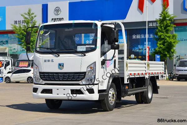 Lanqing Auto Houlang Z1 115 ch 4X2(6 roues) 3.7m single-row flatbed light truck Extérieur (3) | 86Trucks