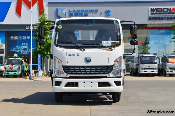 Lanqing Auto Houlang Z1 115 ch 4X2(6 roues) 3.7m single-row flatbed light truck Extérieur (2) | 86Trucks