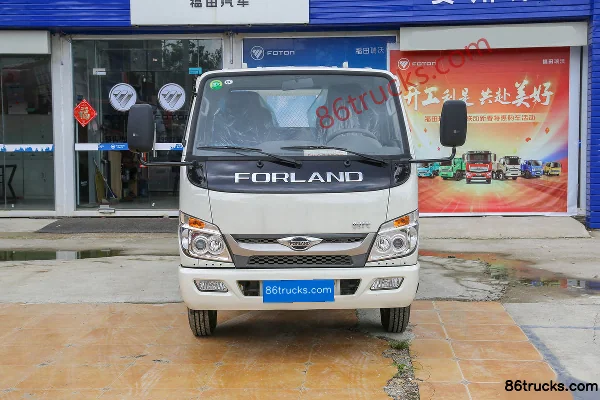 Foton Xiaoyun S1 115 ch 4X2(6 roues) 3,25 m cabine demi-avancée plateau Extérieur (2) | 86Trucks