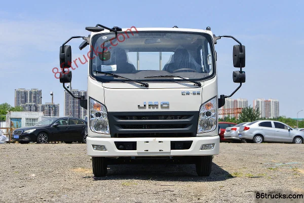JMC Kaiwei Medium Body 143hp 4X2(6 wheels) 3.2m Double Row Flatbed Light Truck (China VI)(Hydraulic Brake) Exterior (2) | 86Trucks