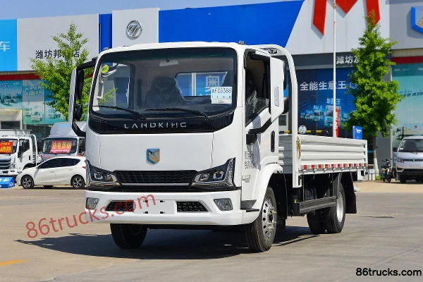 Lanqing camion léger Long H 160 ch 4X2(6 roues) 4,18 m cabine simple plateau (cabine moyenne) Extérieur (3) | 86Trucks