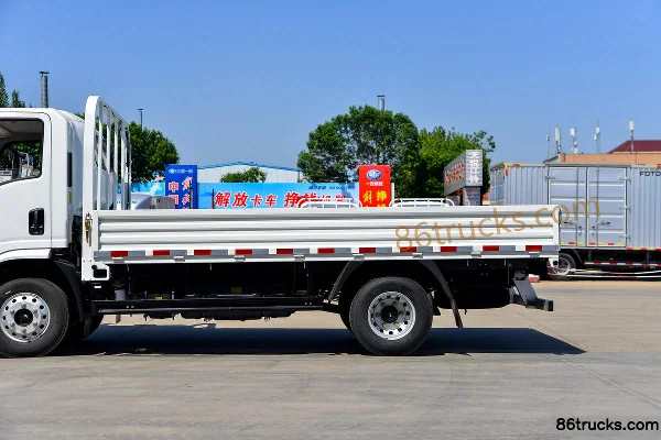 Lanqing camion léger Long H 160 ch 4X2(6 roues) 4,18 m cabine simple plateau (cabine moyenne) Carrosserie (2) | 86Trucks