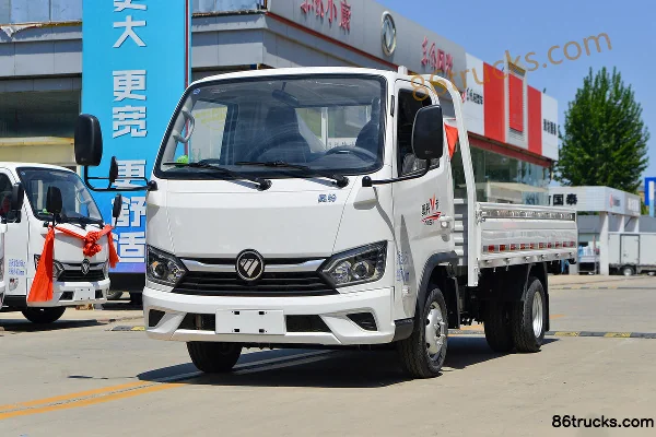 Foton Ollin V-Card 1.6L 122 ch 4X2(6 roues) essence 3,5 m plateau simple cabine petit camion Extérieur (3) | 86Trucks