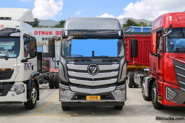 Foton Auman Xing 270hp 4X2(6 wheels) 6.8m AMT Automatic Flatbed Cargo Truck Exterior (2) | 86Trucks