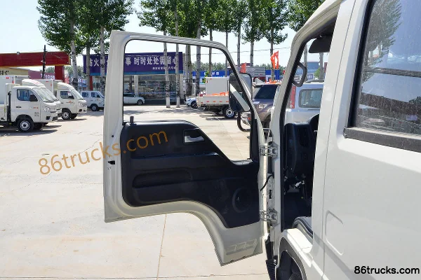 Foton Times Small Card Star 2 1.6L 122hp 4X2(6 wheels) Gasoline 3.05m Double Row Flatbed Mini Truck Cab (1) | 86Trucks