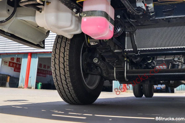 Foton Times Small Card Star 2 1.6L 122hp 4X2(6 wheels) Gasoline 3.05m Double Row Flatbed Mini Truck Chassis (2) | 86Trucks