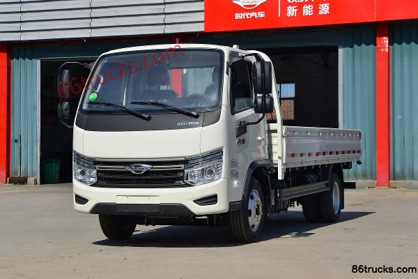 Foton Times Linghang S1 150hp 4X2(6 wheels) 4.22m Single-row Cab Flatbed Light Truck Exterior (3) | 86Trucks