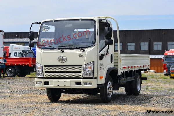 FAW Jiefang Tiger VR 140 hp 4X2(6 wheels) 3.65m Single Row Flatbed Light Truck Exterior (3) | 86Trucks
