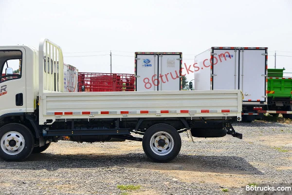 FAW Jiefang Tiger VR 140 hp 4X2(6 wheels) 3.65m Single Row Flatbed Light Truck Body (1) | 86Trucks