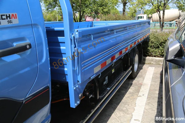 Lanqing Auto Ling ER 4.5T 4.03m Single Row Pure Electric Flatbed Micro Truck 66.84kWh 4X2(6 wheels) Body (1) | 86Trucks