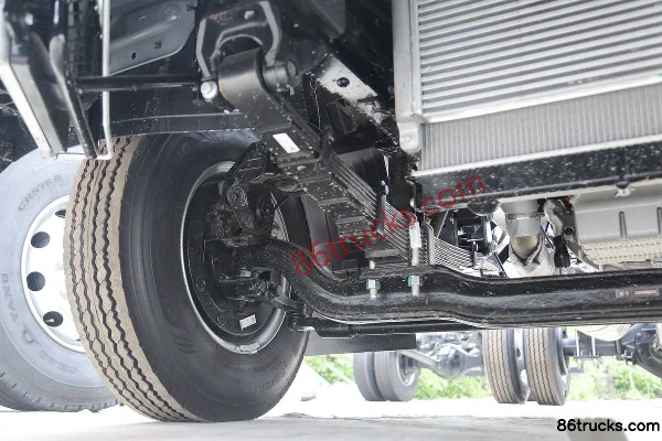 JAC Junling S9 Standard Load Comfort Edition 172 hp 4X2(6 wheels) 3.82m Semi-row Box Light Truck (8-speed) Chassis (2) | 86Trucks