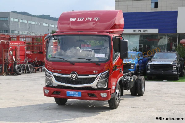 Foton Aoling CTV 163hp 4X2(6 wheels) 4.17m Single-Row Flatbed Light Truck (Fast Gear 8-Speed) Exterior (3) | 86Trucks