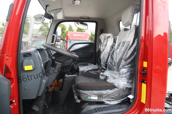 Foton Aoling CTV 163hp 4X2(6 wheels) 4.17m Single-Row Flatbed Light Truck (Fast Gear 8-Speed) Cab (3) | 86Trucks