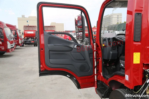 Foton Aoling CTV 163hp 4X2(6 wheels) 4.17m Single-Row Flatbed Light Truck (Fast Gear 8-Speed) Cab (1) | 86Trucks