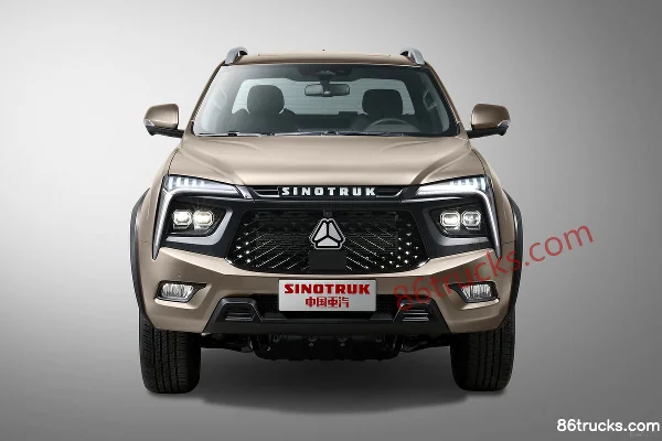 Sinotruk Bosheng 2024 Passenger Deluxe 2.0T Diesel 190hp Automatic 4WD Standard Wheelbase Double-Row Pickup Cab (2) | 86Trucks