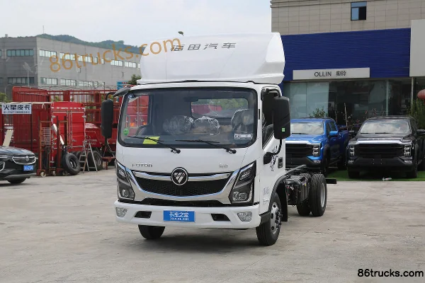 Foton Aoling Xin Jieyun version Pro 151 ch 4X2(6 roues) 4,14 m camion léger fourgon à cabine simple Extérieur (3) | 86Trucks