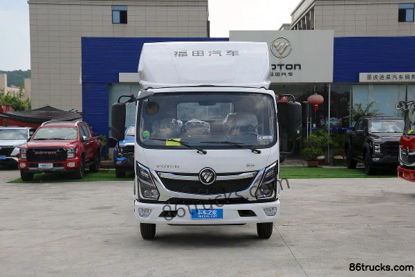 Foton Aoling Xin Jieyun version Pro 151 ch 4X2(6 roues) 4,14 m camion léger fourgon à cabine simple Extérieur (2) | 86Trucks
