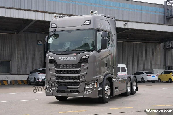 Scania S Series 560 hp 6X2R Tractor Truck (Model S 560 6x2(8 wheels) ) Exterior (3) | 86Trucks