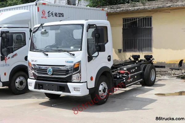 Dongfeng Kaipute Xingyun K6 4.5T 4.19m Single Row Pure Electric Flatbed Light Truck 98.04kWh 4X2(6 wheels) Exterior (3) | 86Trucks