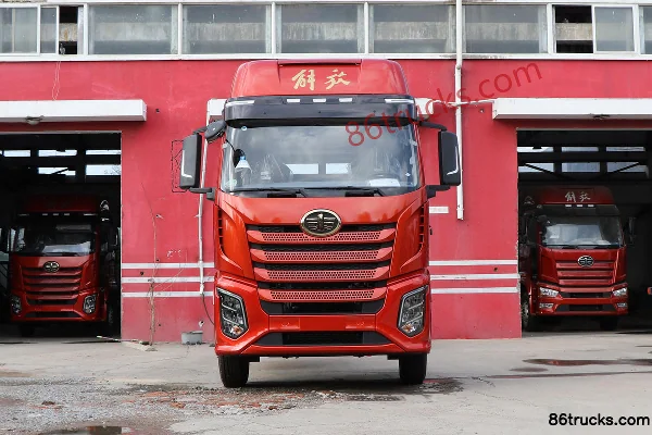 FAW Jiefang J6G Pilot Edition 7.8L Diesel 360hp 4X2(6 wheels) FAW Jiefang 12-Speed AMT Automatic 9.6m Box Cargo Truck Exterior (2) | 86Truck