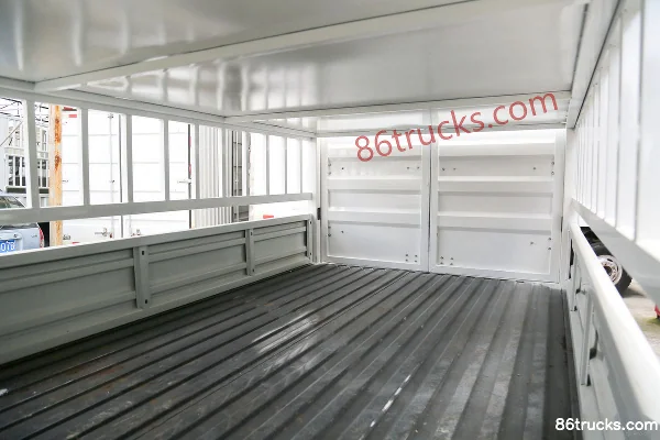 Yuejin Fuxing S80 95hp 4X2(6 wheels) 3.22m crew cab stake truck mini truck (China VI) Body (2) | 86Trucks