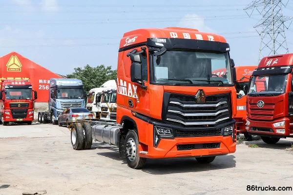 Sinotruk HOWO MAX 290 ch 4X2(6 roues) 6,83 m camion frigorifique AMT automatique Extérieur