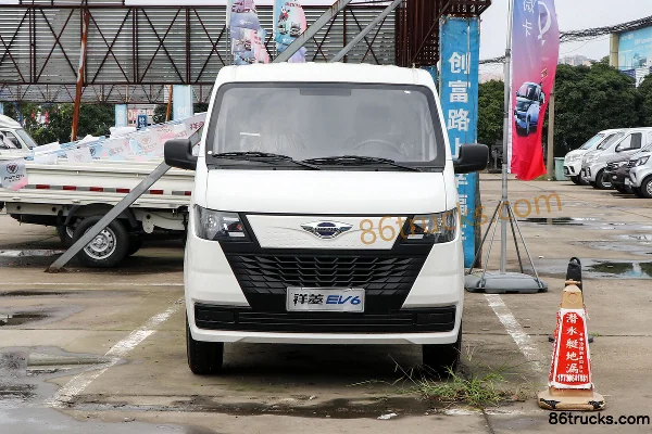 Foton Zhiling EV6 Fast Charge Edition 3.2T 2-Seat 4.89m Pure Electric Enclosed Truck (Huichuan Motor) 41.86kWh Exterior (2) | 86Trucks