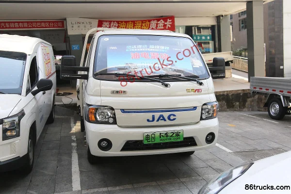 JAC Kaida HX6 3.5T 3.8m Single Row Plug-in Extended Range Hybrid Flatbed Mini Truck 17.28kWh 4X2(6 wheels) Exterior (2) | 86Trucks