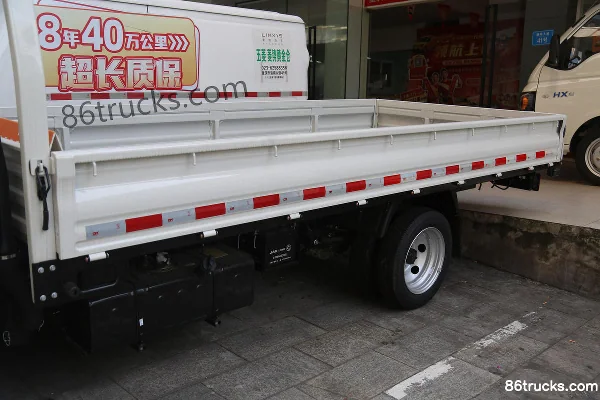 JAC Kaida HX6 3.5T 3.8m Single Row Plug-in Extended Range Hybrid Flatbed Mini Truck 17.28kWh 4X2(6 wheels) Body (1) | 86Trucks