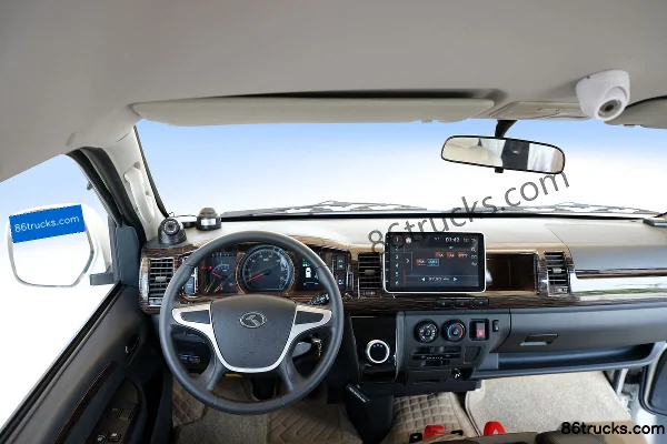 King Long Kaige L Luxury Edition 17-Seat 6m Pure Electric Commercial Bus 77.28kWh Cab (2) | 86Trucks
