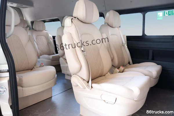 King Long Kaige L Luxury Edition 17-Seat 6m Pure Electric Commercial Bus 77.28kWh Chassis (1) | 86Trucks