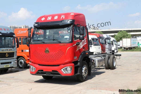 Sinotruk HOWOMATE version super 6,9L diesel 290 ch 4X2(6 roues) Sinotruk 8 vitesses 6,75 m camion porteur à ridelles Extérieur (3) | 86Truck